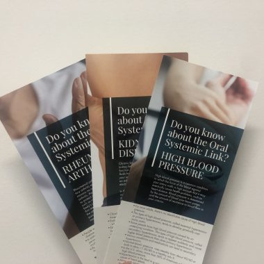 Oral Systemic Health Cards